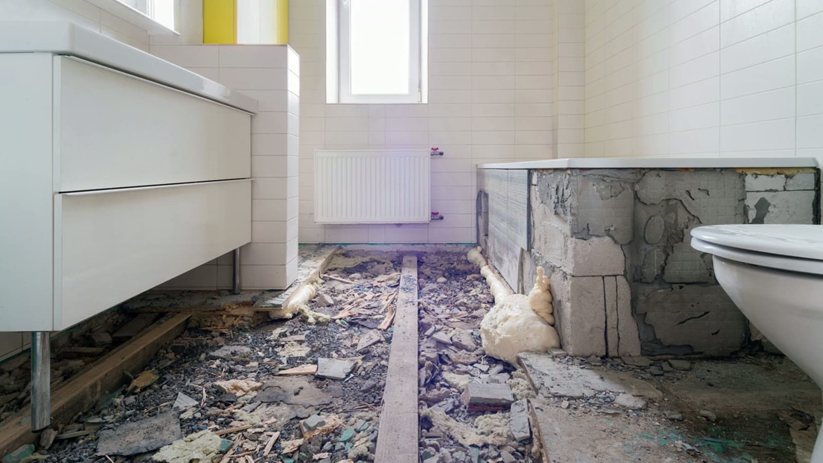 Baño remodelado