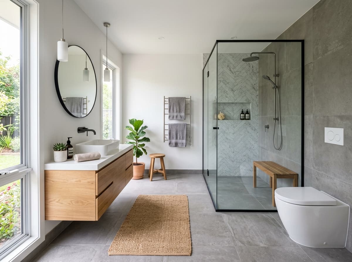 Instalación de sala de baño